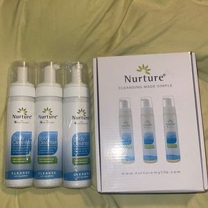 Nurture body cleanser, no rinse, nourishing cleanser
